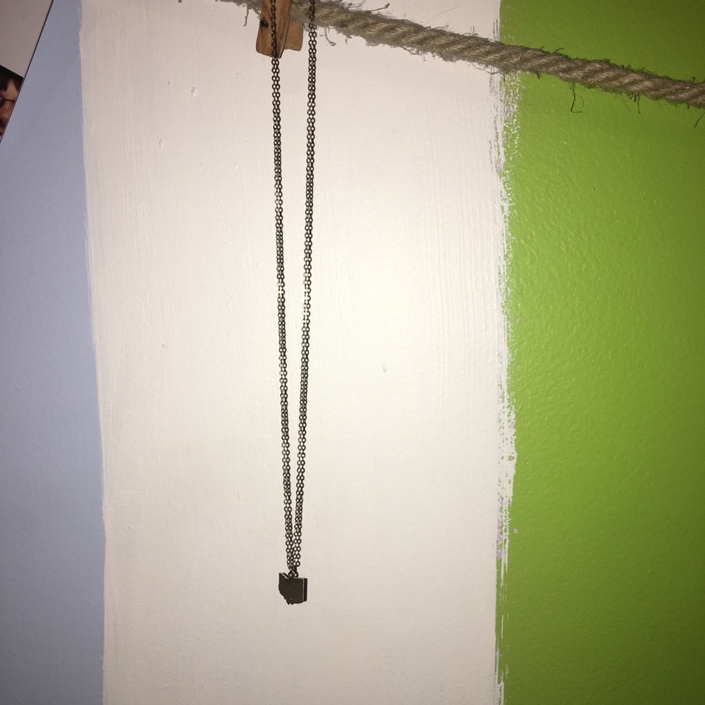 Ohio Shaped Necklace